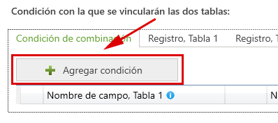 Determinar la diferencia, crear una condición
