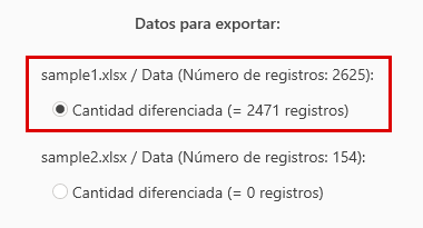 Determinar la diferencia, resultado