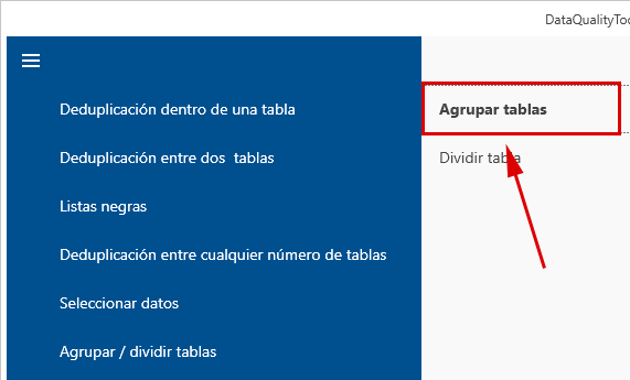 Tabellen zusammenfassen Agrupar tablas