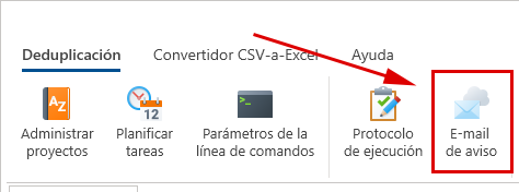 Correo electrónico de notificación