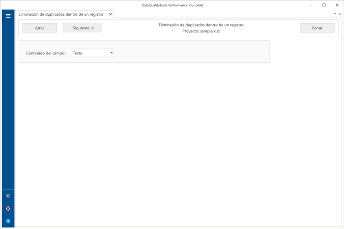 Eliminación de duplicados dentro de un registro